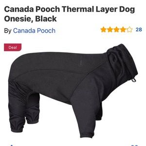 canada pooch thermal onesie size 8 for very small dogs 3lbs or puppy